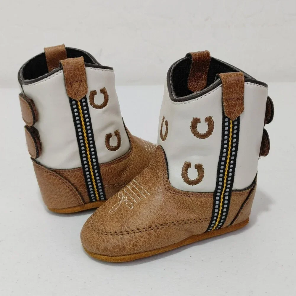 Lil Boot Barn Toddler Western Style Boots Size 3.0/D (6 to 9 months)